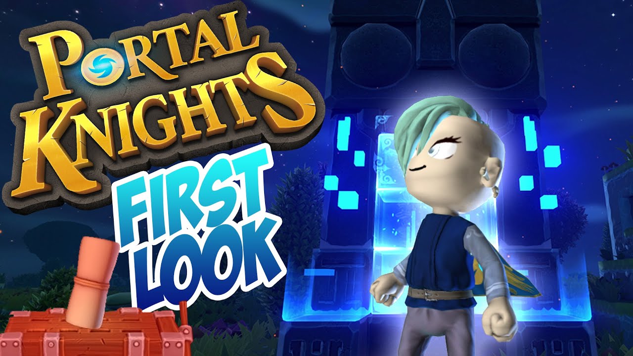 Portal Knights First Look Part 1 - Crafting Rage - [Let's Play Portal Knights Ep 1]