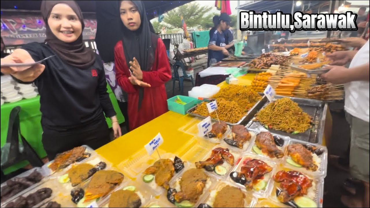 Part 2 Jalan-Jalan Di Pasar Malam Bintulu