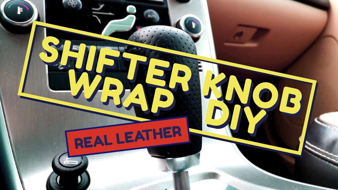 🛠️ Shift Knob Leather Wrap, HOW TO, DIY