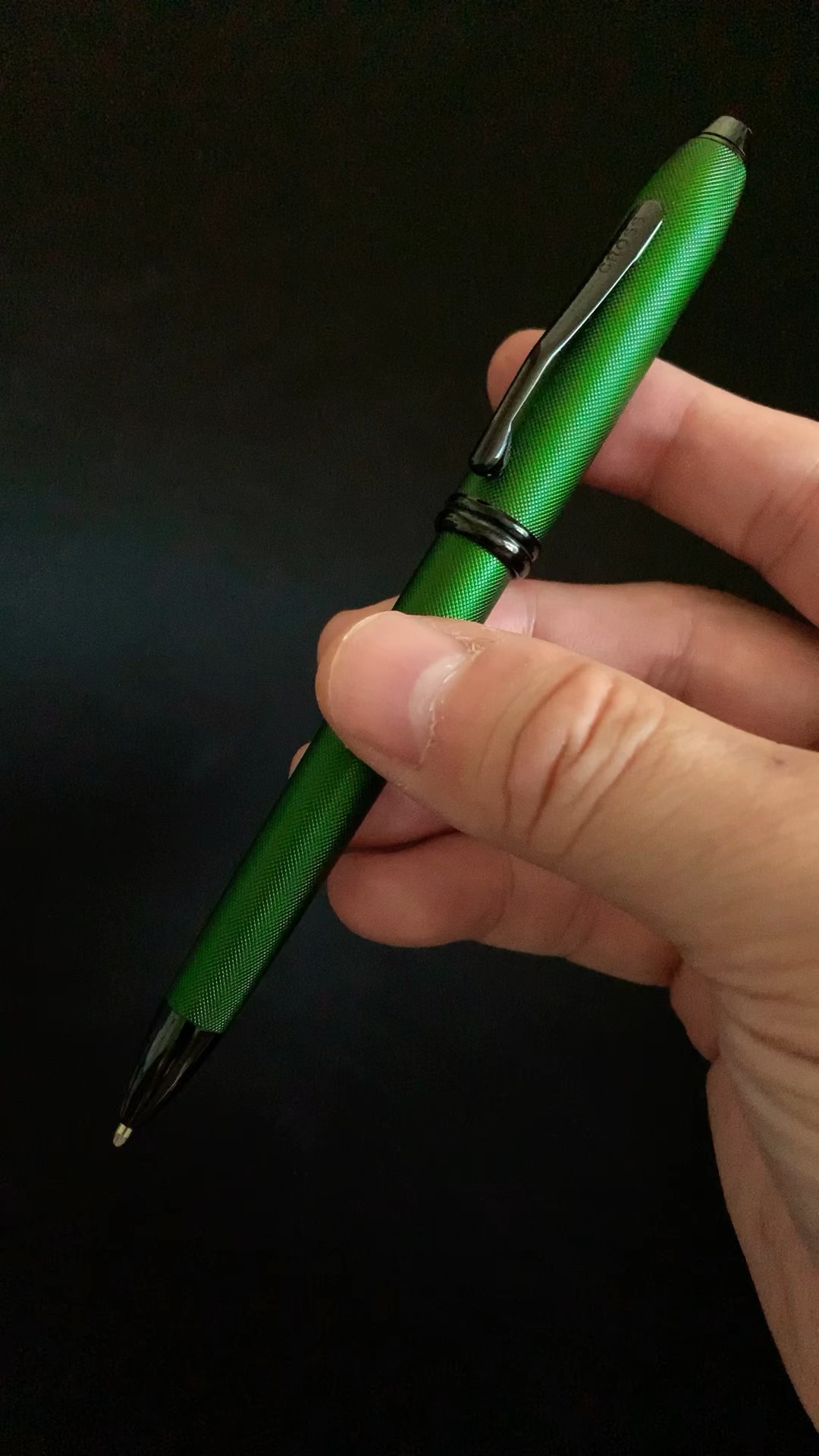 CROSS TOWNSEND MIDNIGHT GREEN ballpoint pen｜クロス