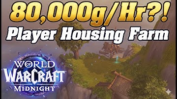 Spelershuisvesting maakte er een 80k/uur goudboerderij van! WoW Goldfarm