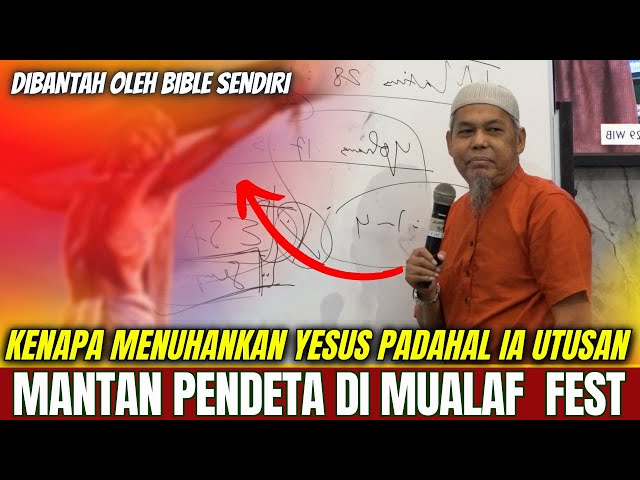 VIRAL‼️Mantan Pendeta: Yesus utusan kenapa diimani Tuhan ? | Ust Munzir Situmorang - Mualaf Fest class=