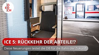 Abteile, Niederflur, Kakteen: diese Neuigkeiten gibt es zum ICE 5 & bei der Deutschen Bahn allgemein