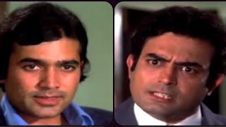 Rajesh Khanna slaps Sanjeev kumar | Aap ki kasam movie | Rajesh Khanna , Mumtaz and Sanjeev kumar. 