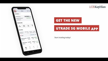 Introducing the Revamped UTRADE SG App 📱💰