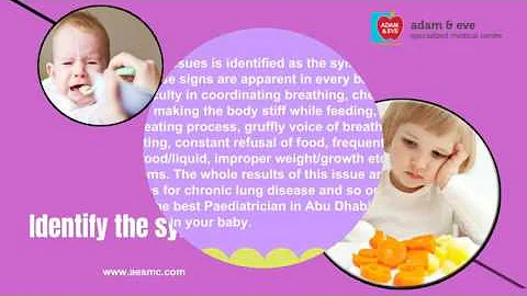 Feeding and swallowing disorders in children | Paediatric Clinic In UAE