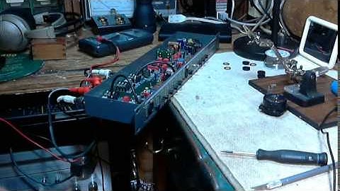 APHEX Tubessence Microphone Mixer Repair Video #4 - Final Test