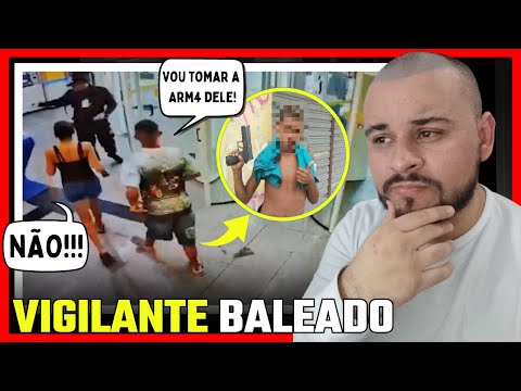 Miniatura do vídeo: 🚨 URGENTE: Adolescente Rouba Arma e Atira na Nuca de Vigilante Dentro de Banco!