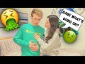 GETTING SICK and HIDING IT FROM MY GIRLFRIEND! *SWEET REACTION*