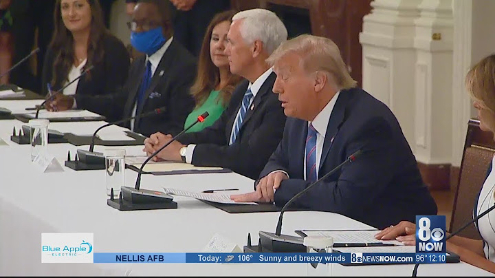 Pres. Trump threatens to cut funding if schools don't fully physically open