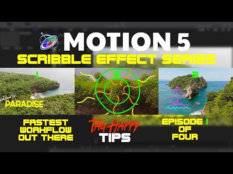 Motion 5 (Extremely fast) Scribble Effect Series Episode 1