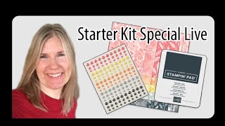 Starter Kit Special Live
I will be going live @8pm EST to answer your questions about the starter kit and make a card using my sample starter kit.
For the month of May get $165 in product in your starter kit for only $99. That’s $66 in free product. Plus, the starter kit ships for FREE!
Ready to sign up for the starter kit? Click this link:
https://www.stampinup.com/join?demoid=118062
May 2025 Suggested Starter Kit:
https://www.qbeesquest.com/wp-content/uploads/2025/05/May-2025-Suggested-Starter-Kit.pdf
Resources mentioned in the video:
Stampin Blends Labels:
https://www.qbeesquest.com/wp-content/uploads/2025/05/StampinBlendEndLabelsMay2025.pdf
Stampin Blends Coloring Chart:
https://www.qbeesquest.com/wp-content/uploads/2025/05/StampinBlendsColoringChartMay2025.pdf Starter Kit Special Live