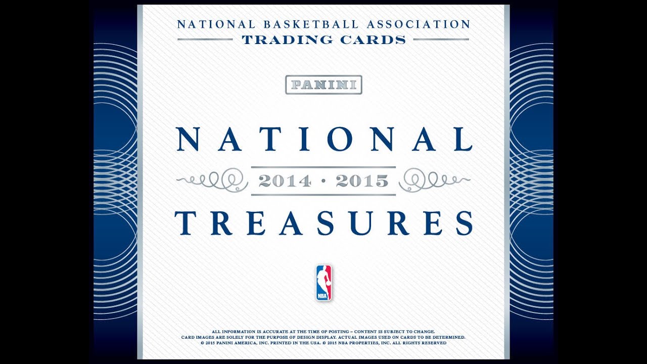 1415 National Treasures NBA 3Box Case Breaks YouTube