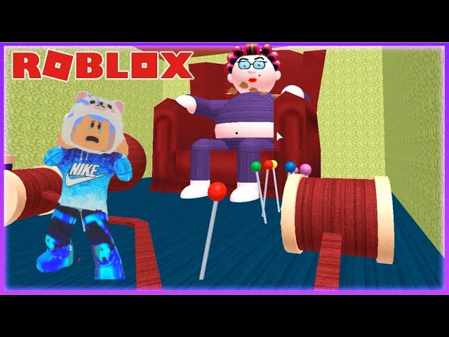 escapamos da vovó malvada (roblox escape) P1 #roblox #familiamariacla