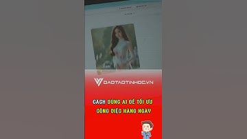 Dùng AI để áp dụng vào công việc hằng ngày  #daotaotinhoc #tinhocvanphong #AI #chatgpt #copilot