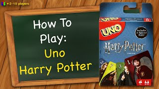 How to play Uno Harry Potter