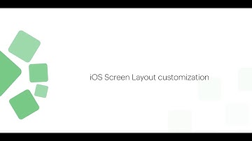 iOS Screen Layout Customization