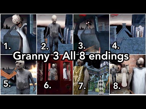 Granny 3 All 8 endings