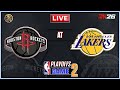 ROCKETS AT LAKERS | NBA Full Game 2 Highlights  | NBA PLAYOFFS | NBA 2K26 |