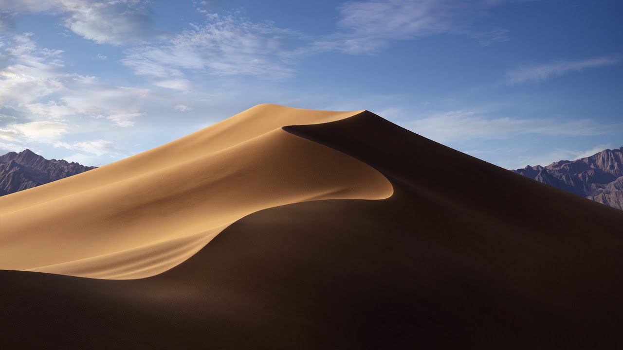 macOS Mojave dynamic wallpaper - YouTube