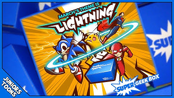 Super Geek Box Unboxing | March 2016 | Sonic The Hedgehog Pokemon and More!