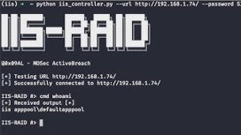 0Day - IIS - Hacking For Students