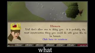 When you actually read the Runescape NPC dialogue #osrs #runescape