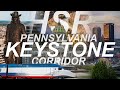 Pennsylvanias keystone high speed rail corridor at true high speed