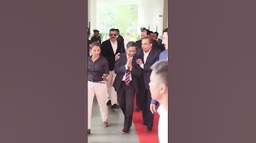 Mukesh Ambani Sir came at PDEU today !! #vibrantgujarat #royal #pdeu #gujarat #mukeshambani