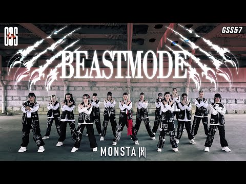 KPOP IN PUBLIC] MONSTA X - BEASTMODE by GSS57 - YouTube