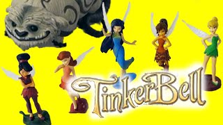 Tinker Bell Neverbeast PlaySet Unboxing Disney Fairies Legend Rosetta Iridessa Vidia Fawn Tinkerbell