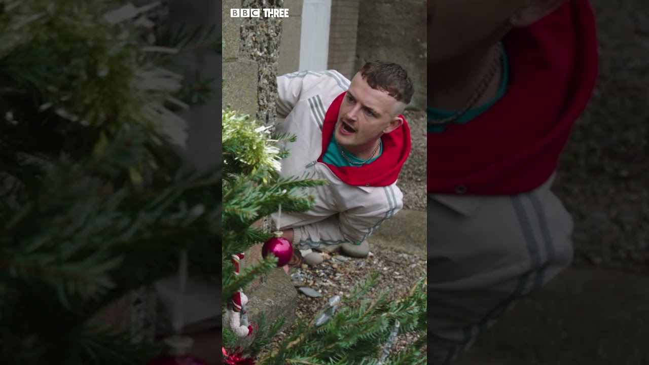 When you forget to buy your Christmas tree... 