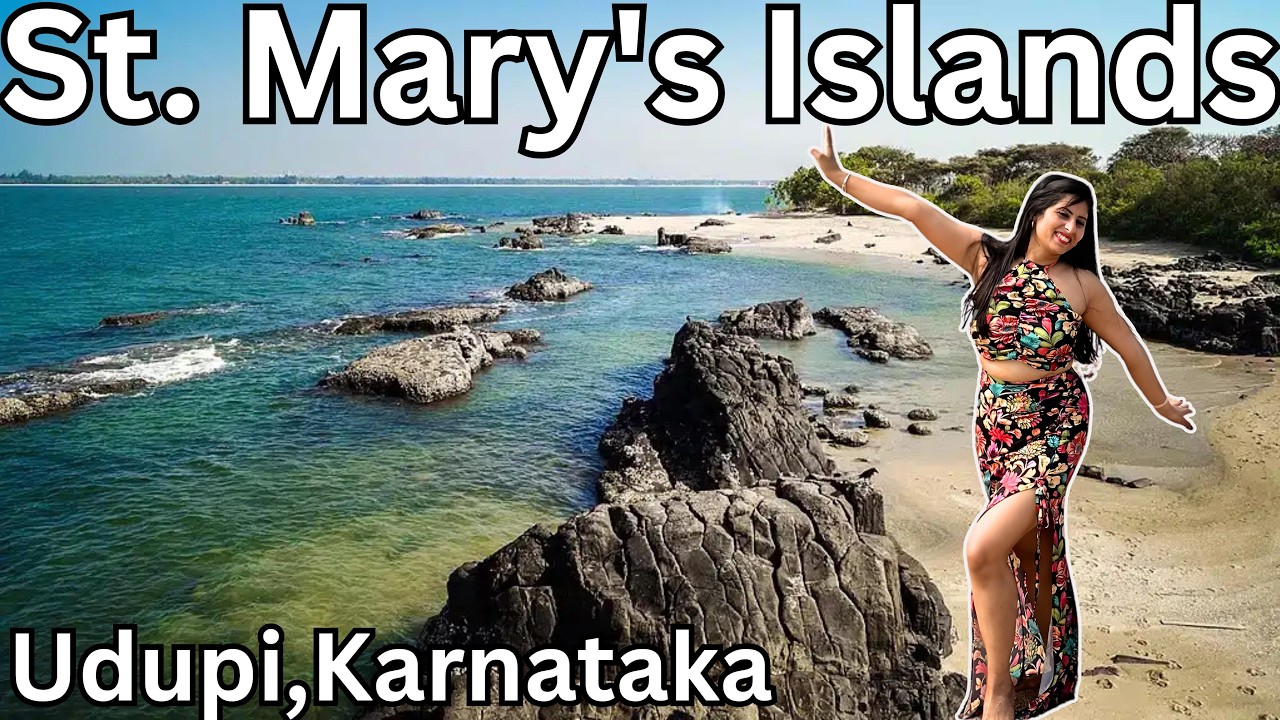 St Mary's Island Udupi | Places to visit in Udupi | Malpe to St Mary's island boat ride | Udupi vlog