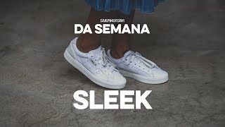 adidas sleek on feet