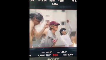 Behind the scene of Slow dancing | Taehyung via Instagram 230910