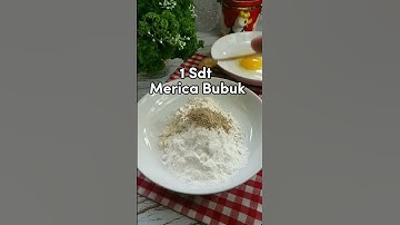 Thumbnail of Cara Buat Tepung Crispy, serbaguna. Bisa di gunakan untuk goreng apapun yang mau di buat Crispy
