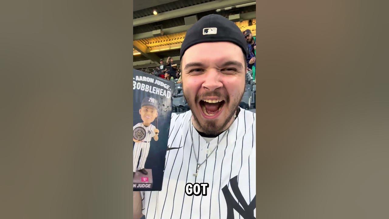 Waited Two Hours in Line For MVP Aaron Judge Bobblehead #mlb #mlbbaseball #baseball #yankees