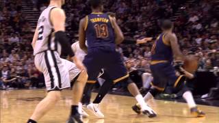 Kyrie Irving's Dazzling Dribble Display and Lefty Bucket