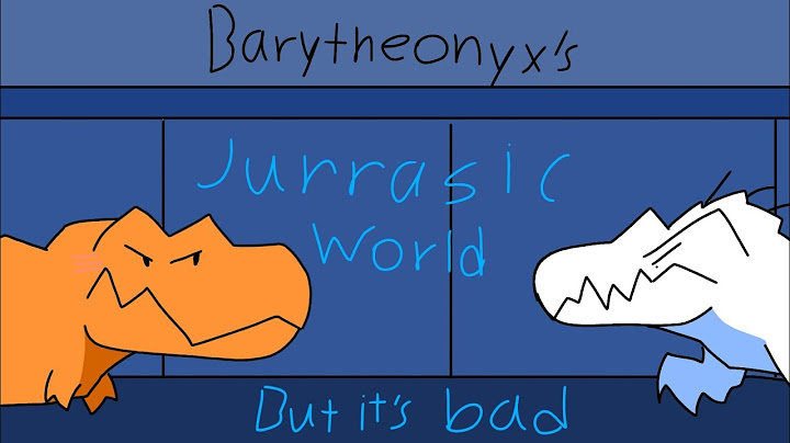 Jurassic World, But it's Terrible