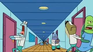 spongebob enters the hospital