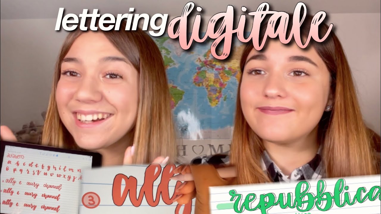 LETTERING DIGITALE// senza Apple Pencil