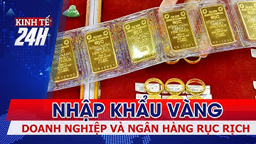 Doanh nghiệp và ngân hàng rục rịch nhập khẩu vàng | Tài chính | Kinh tế 24h