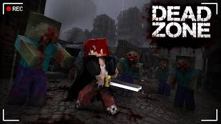 MINECRAFT BECAME DAYZ?! I tested the DEADZONE add-on!! (MINECRAFT BEDROCK) screenshot 4
