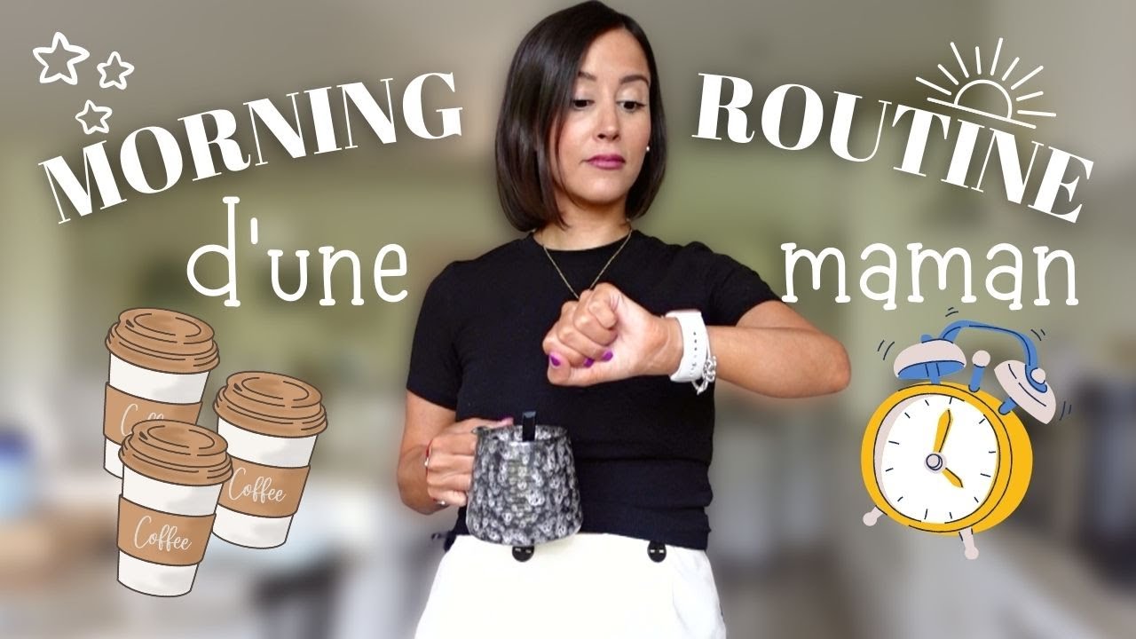 NOUVELLE ORGANISATION DU MATIN | Avec un bébé + un enfant (morning routine) | Anibellie