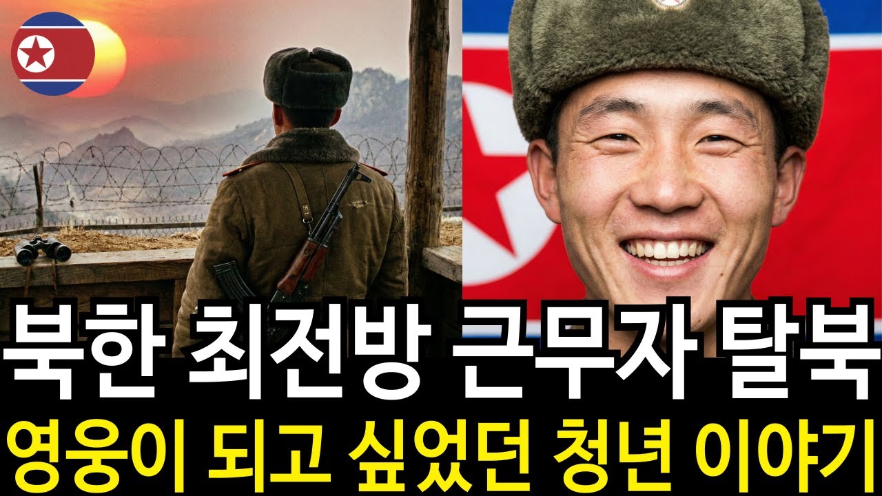 북한 최전방에서 실제로 일어난 탈북사연, 남한 도착한 순간 눈물이 멈추지 않았다