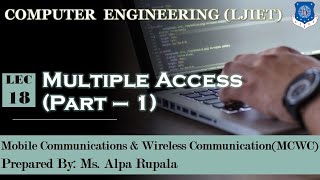 Lect - 18_Multiple Access Part-1 | MCWC | Computer Engineering screenshot 2