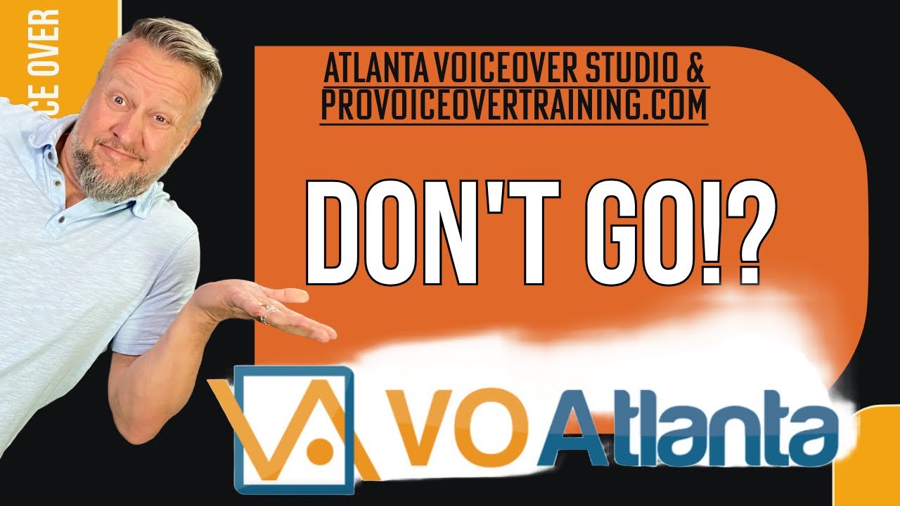 VOICE OVER ACTORS: SHOULD YOU GO TO VO ATLANTA? (The "CONS" of Going to VOICE OVER CONFERENCES)
