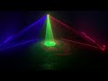 disco laser light RGB 3in1 color beam light dj effect projector scanner25in1pattern stage lighting
