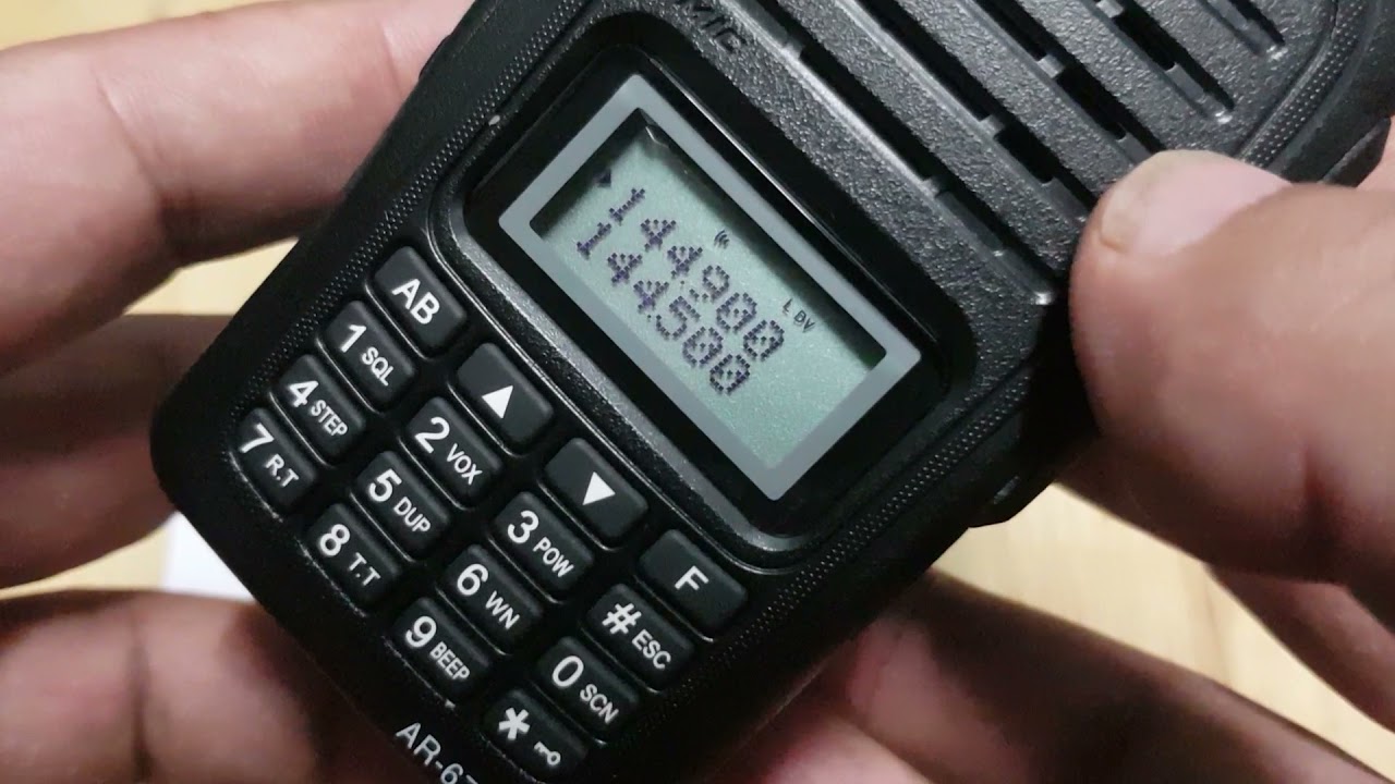 วิธีปรับกำลังส่ง Commander AR 67