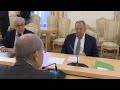 С.Лавров и А.Сафади, Москва, 20 августа 2025 года